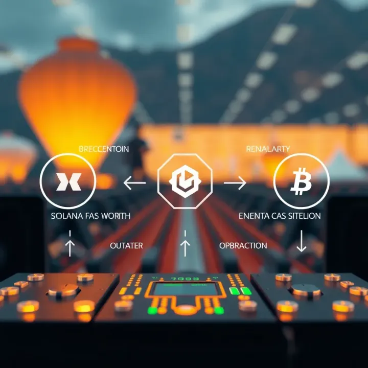 Diagram illustrating Solana blockchain architecture emphasizing fast transaction processing