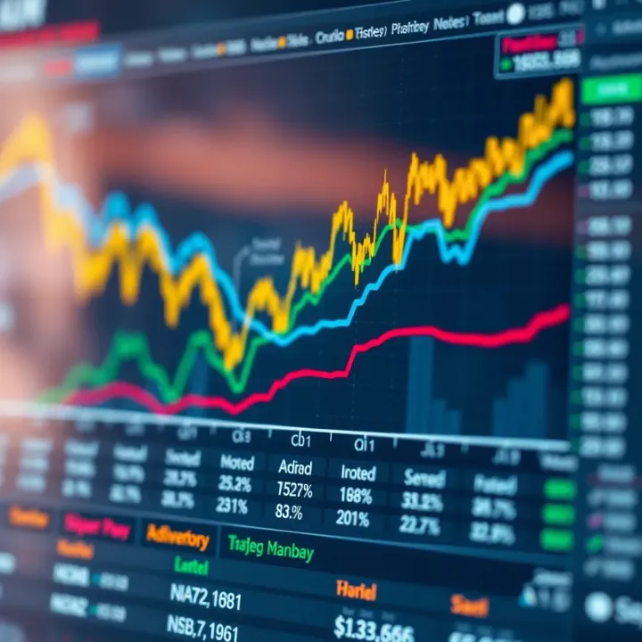 Graph showcasing application examples of synthetic indices across different sectors