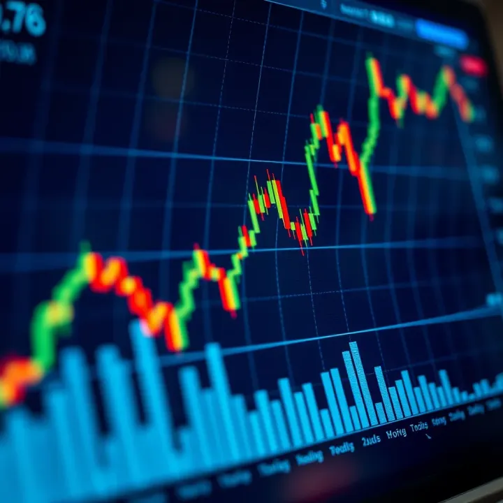 Chart showing synthetic indices used in financial analysis with Colombian market data