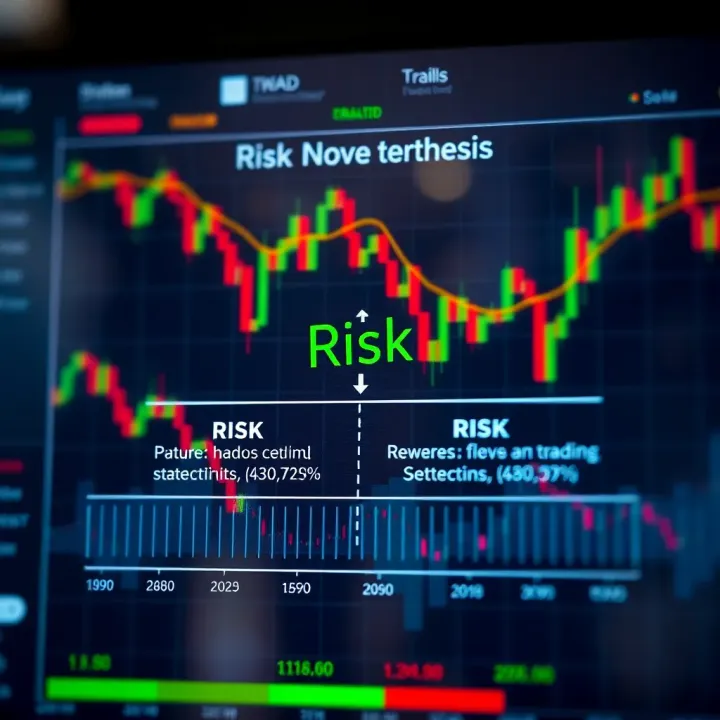 Diagram showing the risk and reward factors involved in trading synthetic indices