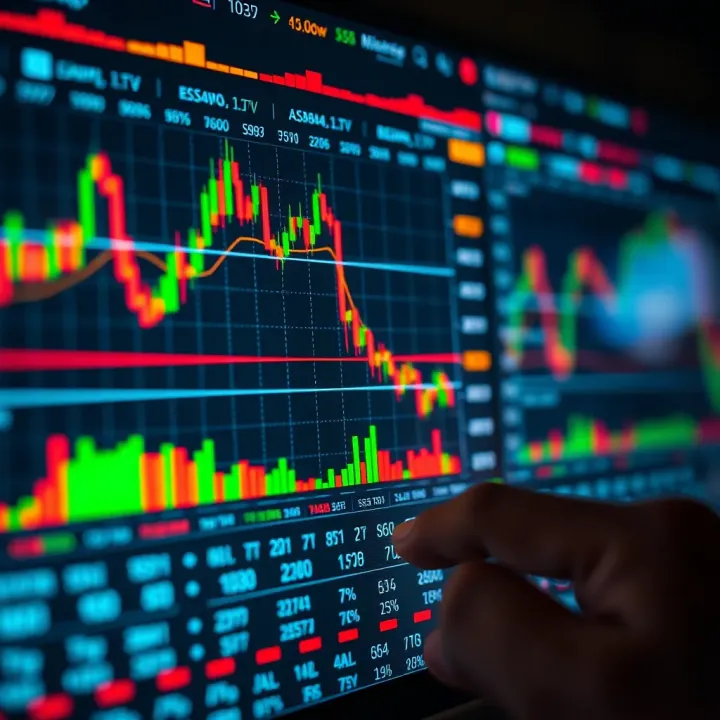 Detailed technical analysis charts highlighting key trading signals used by Colombian traders