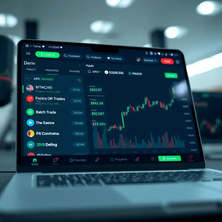 Guía completa de la app Deriv para trading