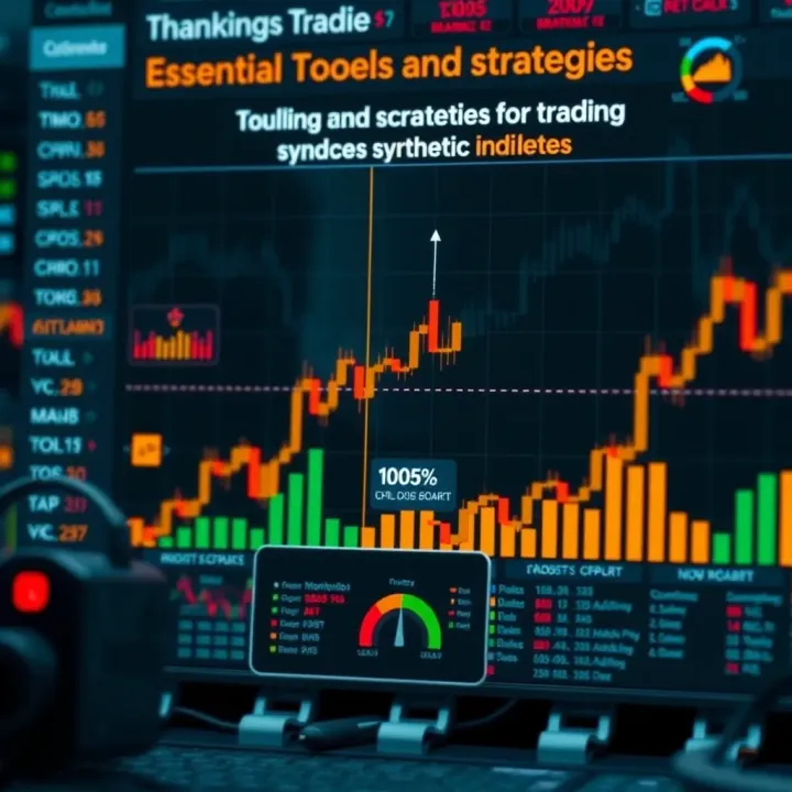 Diagram showcasing tools and strategies for trading synthetic indices effectively