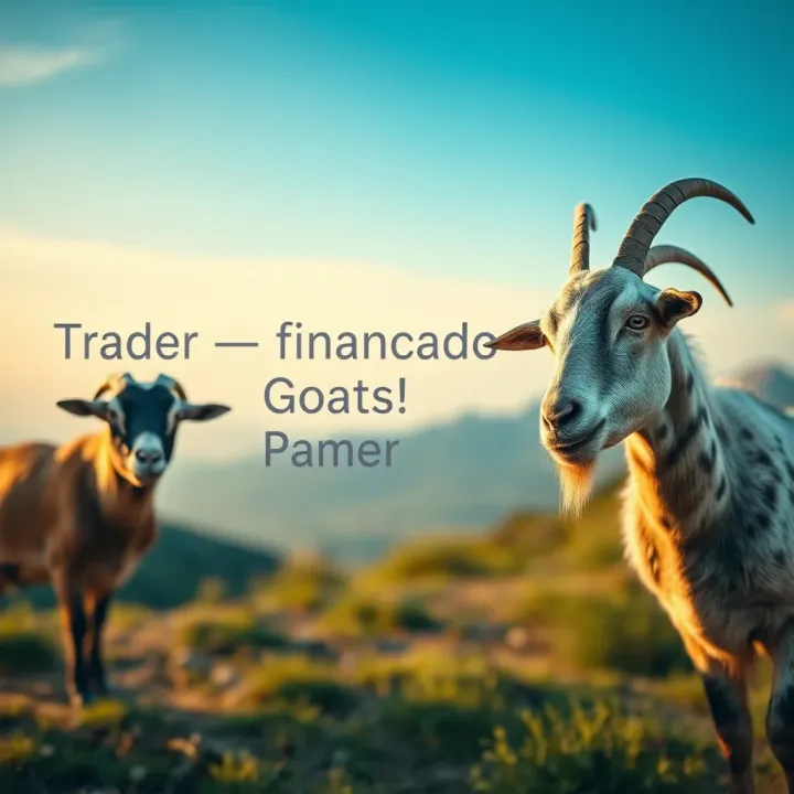 Conceptual diagram showing the flow of financial capital from Goats to traders for market operations