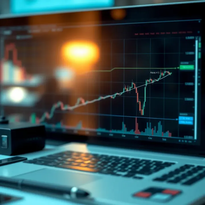 Diagram depicting trading strategies, risks, and essential tools like trading platforms and market analysis