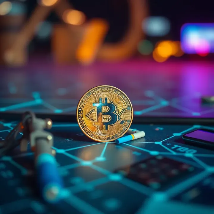 Diagram illustrating Tether cryptocurrency backed by real assets for value stability